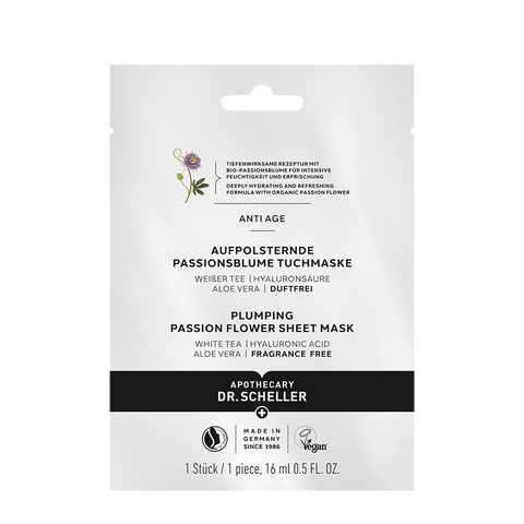 Dr. Scheller Plumping Passion Flower Sheet Mask